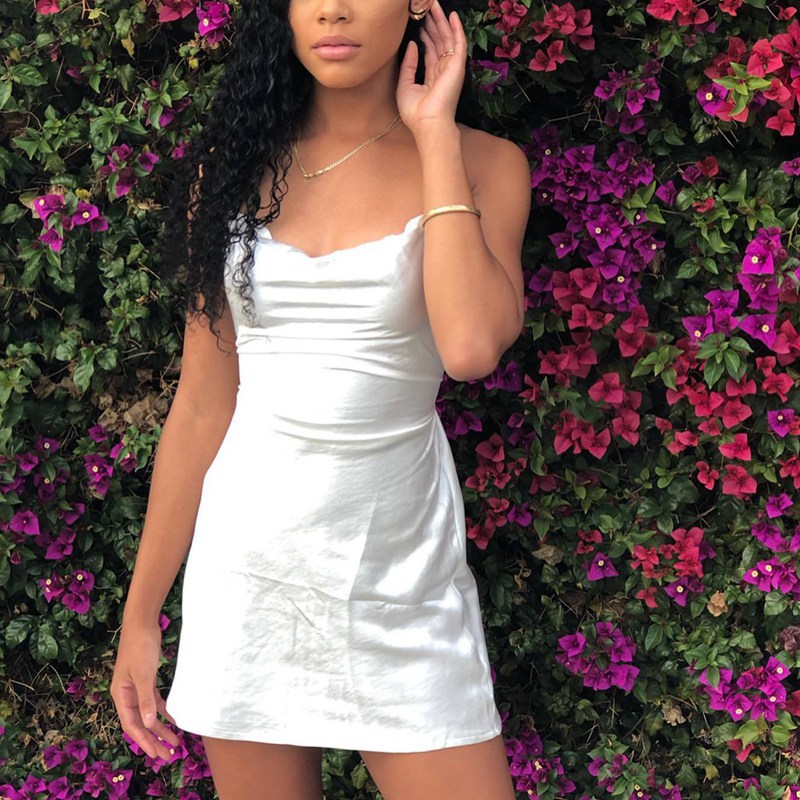 Women's Slip Dress In Satin